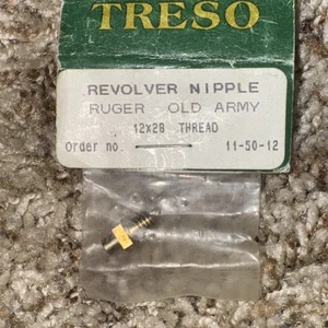 Treso Ruger vecchio capezzolo esercito 12 x 28 filo 11-50-12 - Foto 1 di 1