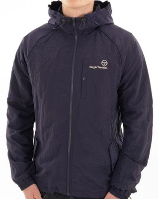 Sergio Tacchini Maldini Hooded Jacket Navy Blue - Image 1 of 4