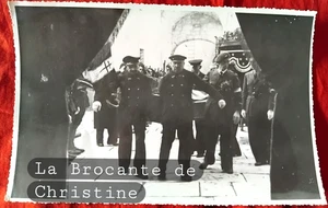 812/5 Pressefoto WW2 Beerdigung des Kommandanten Foucaud Chef der FFI du JURA - Bild 1 von 2