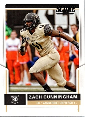 2017 Score #344 Zach Cunningham - Image 1 of 2