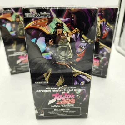 JoJo's Bizarre Adventure: Stardust Crusaders Prem. Booster Box *sealed - Image 1 of 3