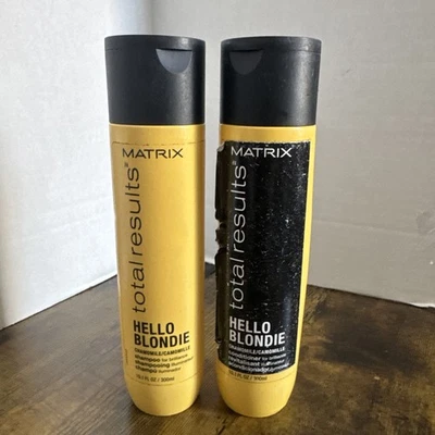 Matrix Total Results Hello Blondie Chamomile Conditioner/Shampoo Set 10.1 fl oz - Image 1 of 4