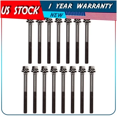 Juego de pernos de cabeza para 97-11 Chrysler Dodge Eagle Jeep Plymouth Volkswagen 3,3 L 3,8 L Foto 1 de 4