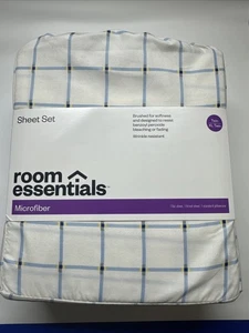 Room Essentials Microfiber Sheet Set - Twin/XL Twin - NEW - Picture 1 of 7