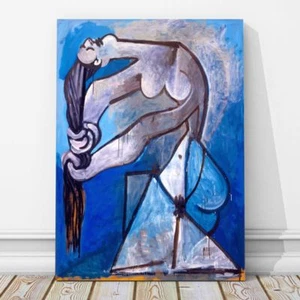 PABLO PICASSO Art - Nude Wringing Her Hair CANVAS PRINT 32x24" - Picture 1 of 1