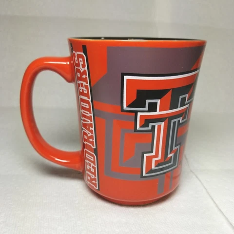 Texas Tech Red Raiders Coffee Tea Mug 12 oz New Cover