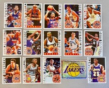 1995-96 Panini Stickers Unstuck NBA Fleer/Skybox Lakers, Barkley, Malone