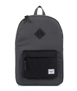 Herschel Heritage Backpack Classic 21.5 L Dark Grey Black - Picture 1 of 1