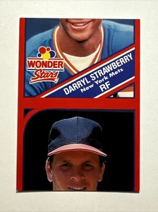 1990 Wonder Bread ~ Darryl Strawberry🎖️CRAZY Miscut!🎖️Wow! - Picture 1 of 10