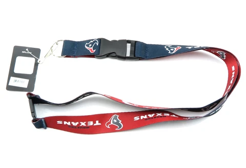 HOUSTON TEXANS NFL Football Official Licensed Team Colors Reversible Lanyard Cover