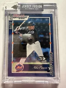 K45,516 - 2021 Jersey Fusion Game Used Swatch Jersey Mike Piazza - Picture 1 of 1