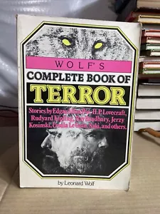 Wolf’s Complete Book Of Terror (1979, Hardcover) Poe, Lovecraft, Kipling, Saki.. - Picture 1 of 14