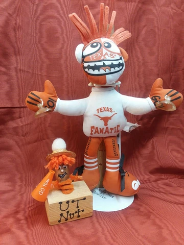 Longhorns Fanatic Game Time UT Fan Suction Cup Window Decor Cover