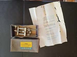 Vintage crest faucet screw drill in box Crest MFG Long island city NY tool inst - Picture 1 of 7