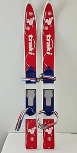 Vintage Traki Ski's Youth Cross Country CM 70~ 27" Adjustable Boot Size Germany - Picture 1 of 10