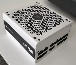 Corsair RM750 2021 White 750W Power Supply Not Working - Picture 1 of 3