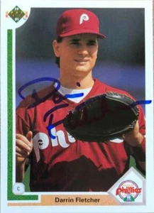 Darrin Fletcher Upper Deck 1991 autografato #428 - Foto 1 di 1