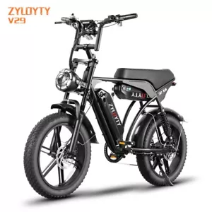 ZYLOYTY V29MAX fat tire electric bike for dult,Dual battery, 100 kilometer range - Picture 1 of 8