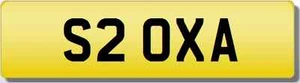 XA INITIALS  Private CHERISHED Registration Number Plate  XA 520d - Picture 1 of 1