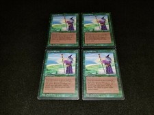 MTG 1x Revised green rare HP Italian FBB Fastbond - Reserved List