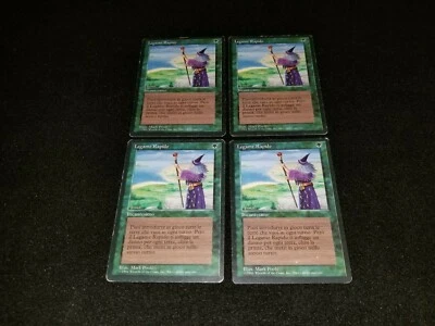 MTG 1x Revised green rare HP Italian FBB Fastbond - Reserved List - Image 1 of 2