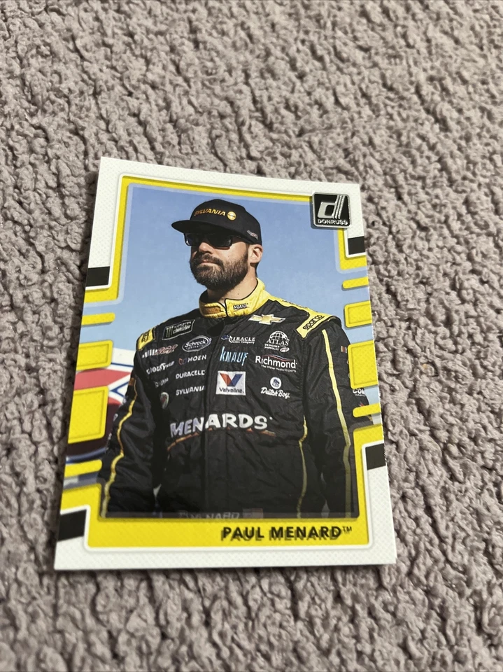 2018 Panini Donruss NASCAR Paul Menard #58 - Image 1 of 1