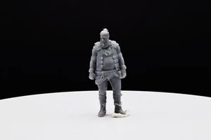Gears Of War Oscar Diaz Outsider Miniature - Resin 3D Printed- Wargame/D&D - Picture 1 of 8