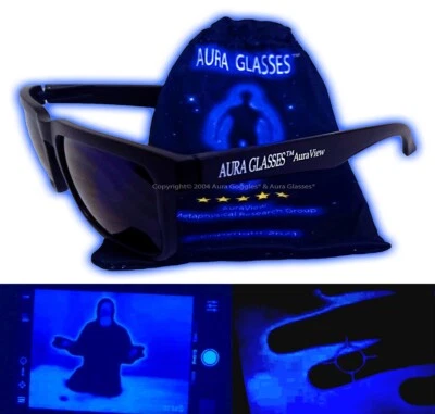 DICYANIN OCCHIALI AURA scatola spirito fantasma paranormale cristalli reiki evp - Image 1 of 4