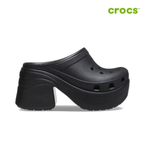 NEW CROCS SIREN CLOG 208547-001 BLACK - Picture 1 of 6