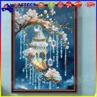 5D Diy Partial Special Shaped Drill Diamond Painting Kit Salix Babylonica30x40cm