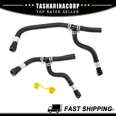 Conjunto de 2 mangueras de calefacción aptas para Chevrolet Traverse 2009-2017 Foto 1 de 4