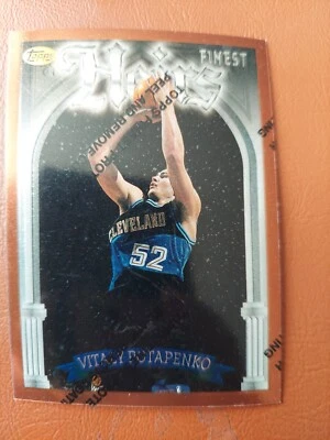 1996-97 TOPPS  FINEST HEIRS VITALY POTAPENKO #244 Cavs - Image 1 of 2