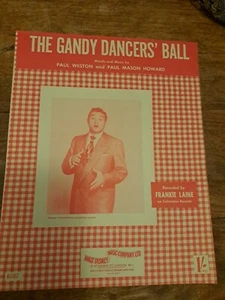 Original Sheet Music "The Candy Dancer's Ball' recorded by "Frankie Laine"  - Picture 1 of 1