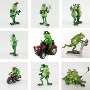 Frosch Figur XL Auswahl Froschfiguren von Goldbach - Berufe Hobby Deko Geschenk