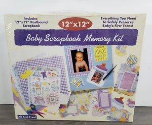 NEU 12"x12" Baby Sammelalbum Memory Kit von Remember When Säurefrei Postgebunden Buch - Bild 1 von 8