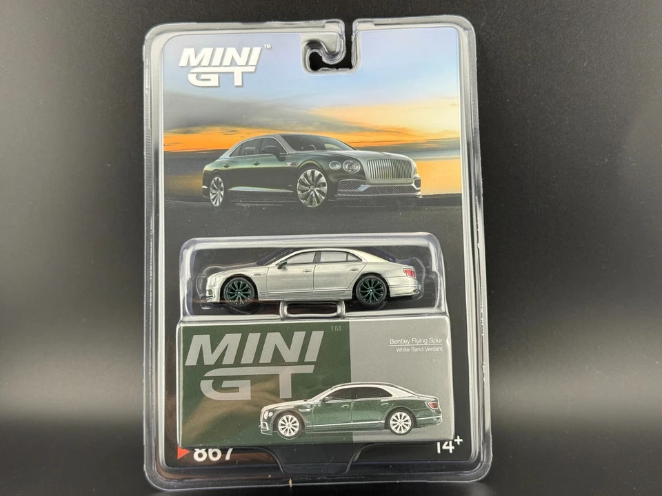 Mini GT Bentley Flying Spur Bianco Sabbia Verdante #867 1/64 CHASE - Immagine 1 di 1