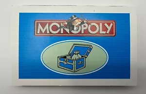 Vintage Monopoly Parker 2001 - Full Set of 16 Community Chest Cards - Spare - Picture 1 of 3