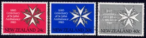 1985 New Zealand SC# 815-817 - St. John Ambulance Assoc. Cent. in NZ - Used - Picture 1 of 2