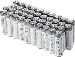 Amazon Basics AA Alkaline Batteries Industrial Double A 5-Year Shelf Life 40Pack - Picture 1 of 7
