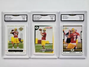 Aaron Rodgers 2005 Topps, Topps Total & Score GMA 10 ๐ฅ 3 card LOT!! - Picture 1 of 2