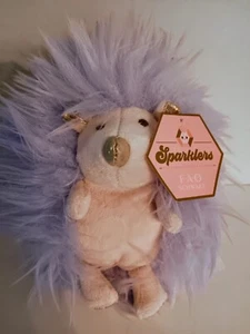 FOA Swartz NUEVO CON ETIQUETAS Sparklers Hedgehog púrpura 8" - Imagen 1 de 6