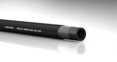 Tubo carburante Ø 8mm telato racing Fuel Benzina Diesel Etanolo Auto Moto 8X15 - Immagine 1 di 2