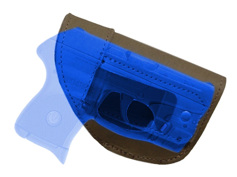 NEW Barsony Olive Drab Leather IWB Gun Holster for Mini 22 25 32 380 w/ LASER - Image 1 of 1