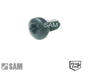 50 Linsenkopfschrauben TORX DIN 7985 A2 M2X6 schwarz - Bild 1 von 1