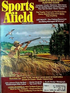 Sports Afield August 1973 Jagd Angeln Wohnmobile Antilopen Leoparden Maultier-Hirsch Tauben - Bild 1 von 2
