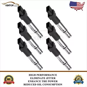 6 Ignition Coil For Audi A3 2.0/1.8/1.4L Q7 4.2/3.6/3.0L TT Quattro 2004-2006 - Picture 1 of 14