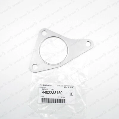 NEW GENUINE SUBARU WRX STI XT GT TURBO EXHAUST GASKET UPPER UP PIPE 44022AA150  - Image 1 of 4
