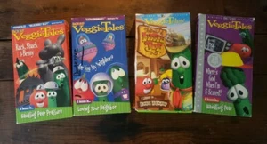 Veggie Tales VHS Set Little Joe Neighbor Rack Shack Benny Osterhase getestet - Bild 1 von 14