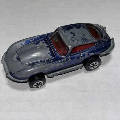 TOPPER Johnny Lightning Redline 1969 * Espejo Púrpura PERSONALIZADO XKE * Foto 1 de 4