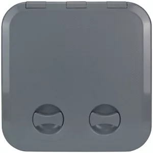 Access Hatch Caravan Boat Locker Hatch Grey 380 x 380New EUROPA MADE IN ITALY - Picture 1 of 1
